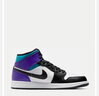 耐克（NIKE） Air Jordan 1 mid 喬1中幫男子灰白黑休閑運動(dòng)籃球鞋 DQ8426-154 44.5 (280mm) 曬單實(shí)拍圖