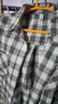 森馬（Semir）[商場(chǎng)同款]長(cháng)袖襯衫女中長(cháng)款oversize春2025格紋上衣101125105007 曬單實(shí)拍圖