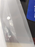 得力（deli）透明文件袋加厚文件夾檔案袋分類按扣資料袋塑料防水A4學(xué)科袋學(xué)生科目袋收納試卷袋暗扣袋a4 加厚按扣款 10只/透明白 8308 曬單實拍圖