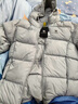 駱駝（CAMEL）戶(hù)外羽絨服600蓬男女新款短款厚外套面包服 曬單實(shí)拍圖