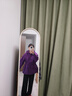 KOLON SPORT/可隆戶(hù)外休閑衣 女子防風(fēng)耐磨寬松落肩WINDWARD夾克 LKJK5AT528-VI 紫羅蘭色 S 160/84A 曬單實(shí)拍圖