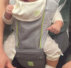 babycare腰凳嬰兒背帶透氣輕便Frap旋柄 寶寶外出抱娃神器四季通用 隕光灰 曬單實(shí)拍圖