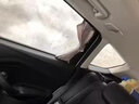 港球馨適用于廣汽傳祺M6PRO汽車(chē)窗簾GM6鋁合金雙軌道防曬百葉布遮陽(yáng)簾 淺灰色 7窗百葉鋁合金軌道 曬單實(shí)拍圖