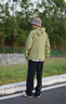 Calvin KleinJeans【不曬系列防風防水】夏季男士ck軟殼款防曬衣J326339 L9N-青峰綠 M   (尺碼偏大，建議拍小一碼) 曬單實拍圖