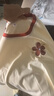 班尼路（Baleno）短袖T恤女2025年夏季新款撞色寬松純棉休閑可愛(ài)舒適校園風(fēng)上衣 曬單實(shí)拍圖