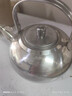 楠洛 304加厚不銹鋼茶壺泡茶壺玲瓏壺帶濾網(wǎng)餐廳酒店飯店用水壺家用 曬單實(shí)拍圖