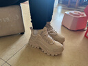 特步女鞋運動(dòng)棉鞋休閑鞋加絨加棉厚款防滑耐磨保暖休閑鞋棉鞋子女 曬單實(shí)拍圖
