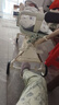 百櫻丸丫t6二代遛娃神器bebebus蚊帳全罩式通用型palykids嬰兒車通用 白色雙向＋涼席＋收納袋 曬單實拍圖
