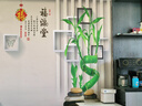梵帝歐 電視背景墻壁畫(huà)防水現代客廳裝飾壁紙無(wú)縫墻布新中式家和富貴荷花墻紙組合影視墻畫(huà)定制壁布畫(huà) 富貴竹  5D立體無(wú)縫絲綢布/平方米 曬單實(shí)拍圖