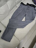 雀里超薄冰絲牛仔褲男夏季薄款寬松直筒闊腿大碼男褲彈力休閑長(cháng)褲子男 煙灰色 29 曬單實(shí)拍圖