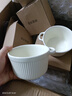 川島屋（KAWASIMAYA） 空氣炸鍋專(zhuān)用烤碗家用雙耳烘焙碗蒸蛋碗陶瓷烤盤(pán)烤箱用器皿 圓形雙耳烤碗(白色) 曬單實(shí)拍圖