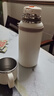 蘇泊爾同款水杯2024新款保溫杯大容量女生大號高顏值茶水分離帶 白色-600ML316不銹鋼保溫杯 曬單實(shí)拍圖