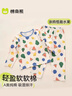 棉奇熊寶寶家居服春夏薄款男童純棉內衣套裝男孩睡衣長(cháng)袖兒童秋衣秋褲 LJTZ429-套裝【170克純棉薄棉款】 120 cm 曬單實(shí)拍圖