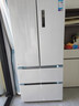 美的（Midea）508升法式多門(mén)四開(kāi)門(mén)一級能效雙系統雙循環(huán)除菌凈味國家補貼20%家用冰箱大容量BCD-508WTPZM(E)白 曬單實(shí)拍圖