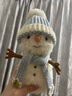 Jellycat小雪人毛絨玩具安撫玩偶公仔娃娃禮物2025圣誕新品送禮生日禮物 乳白色 One Size 曬單實(shí)拍圖