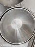 雙立人（ZWILLING）316食品級不銹鋼和面盆洗菜打蛋盆家用廚房涼拌沙拉料理盆直邊盆 316 三件套24-26-28cm 曬單實(shí)拍圖