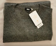 優(yōu)衣庫男裝女裝羊絨圓領(lǐng)針織衫/長(cháng)袖毛衣毛衫25秋冬新款478543 57 深橄欖色 L 曬單實(shí)拍圖