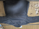 蕉內(nèi)（Bananain）氧氣男士夾克外套寬松防風(fēng)防雨春季休閑百搭男裝戶外運(yùn)動(dòng) 巖石灰 XL 曬單實(shí)拍圖