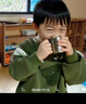 JELLYBABY[抗菌]男童運(yùn)動(dòng)套裝兒童衛(wèi)衣兩件套帥氣中小童童裝潮寶寶秋裝男寶 綠色 120 CM 曬單實(shí)拍圖