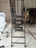 奧鵬梯子家用五步折疊梯加厚鋁合金室內戶(hù)外登高爬梯樓梯人字梯工程梯 曬單實(shí)拍圖