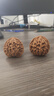 彩荷文玩核桃盤龍紋獅子頭特大手盤玩把件古玩麻核桃 41-42mm  曬單實拍圖