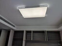 全屋LED吸頂燈燈芯客廳吊頂燈中山 燈具客廳大燈臥室燈餐燈飾光源 長方形110*70cm 148W 三色變光 曬單實(shí)拍圖