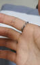 BJYL刻字莫比烏斯環(huán)戒指男士開(kāi)口單身戒子學(xué)生食指尾戒高級感生日禮物 曬單實(shí)拍圖