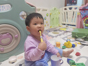 迪迪熊日記（DIDIXIONGRIJI）2件裝女童套裝春秋純棉小孩衣服寶寶長袖秋衣秋褲四季款外出服1歲 長袖套裝(獨(dú)角獸+紫色兔頭) 100 cm(36M) 曬單實(shí)拍圖