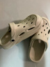 名創(chuàng  )優(yōu)品（MINISO）洞洞鞋男士夏季外穿防滑厚底eva踩屎感涼鞋防臭海邊沙灘包頭拖鞋 曬單實(shí)拍圖