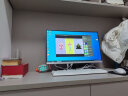 亚当贝尔 24-27英寸曲面超薄一体机电脑 独显游戏组装吃鸡办公家用设计影音一体化台式电脑整机全套 24英寸/i5/4G独显/512G 实拍图
