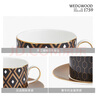 WEDGWOOD[中秋禮物]金色幾何黑色杯碟四件套骨瓷咖啡茶杯碟商務(wù)送禮 金色幾何黑色杯碟四件套 曬單實(shí)拍圖