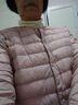鴨鴨（YAYA）輕薄羽絨服女2025新款內膽外穿秋冬短款圓領(lǐng)保暖外套時(shí)尚休閑衣服 曬單實(shí)拍圖