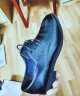 奥康（Aokang）男鞋牛皮皮鞋男士商务正装圆头系带低帮鞋子 黑色镂空皮鞋 42 实拍图