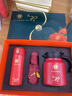 仟禮源公司商務(wù)禮品定制保溫杯送員工禮物實用伴手禮七一黨員活動紀念品 燜茶壺+小膠囊傘 橙色 曬單實拍圖