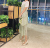 達芙妮（DAPHNE）高跟鞋女2024新款春夏季法式細跟水鉆尖頭淺口中低跟單鞋氣質(zhì)婚鞋 杏色 37 曬單實拍圖