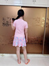 貴人鳥(niǎo)兒童泳衣女童分體女孩游泳衣2024新款中大童寶寶游泳裝備夏 淺粉色-分體裙褲 16【建議身高140-150cm】 曬單實(shí)拍圖