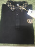 啄木鳥(niǎo)（TUCANO）短袖t恤男翻領(lǐng)夏季潮流POLO領(lǐng)衫半袖棉夏款高端打底體恤男裝上衣 TX7706黑色 L (110-120斤) 曬單實(shí)拍圖