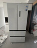 美的（Midea）機皇550法式多門(mén)M60系列超薄純平全嵌一級除菌凈味大容量家用制冰一體機冰箱雙系統MR-550WUFIPZE MR-550WUFIPZE 曦云白 曬單實(shí)拍圖