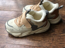 基諾浦學(xué)步鞋1-5歲機能鞋加絨棉鞋男女兒童鞋子冬季GY1515 象牙白/棕色/灰色 22.5 140mm 適合腳長(cháng)136-145mm 曬單實(shí)拍圖