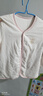 童泰（TONGTAI）寶寶上衣秋冬季純棉夾棉嬰兒衣服兒童內衣對開(kāi)棉衣粉色110cm 曬單實(shí)拍圖