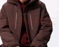 優(yōu)衣庫【狂歡價(jià)】男裝高性能復合連帽外套保暖夾克含羽絨478277 19 酒紅色 M 曬單實(shí)拍圖