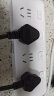 飞利浦（PHILIPS）新国标安全插座 4位分控独立开关3米 大孔位间距 插排/插线板/排插/接线板/拖线板3140WB 实拍图