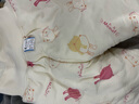 童泰男女寶寶褲子秋冬季純棉嬰兒衣服兒童高腰護肚夾棉長(cháng)褲兩用襠 米白 100 cm 曬單實(shí)拍圖