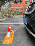 殼盾車位地鎖A字型特厚防壓車位鎖抗9噸碾壓一體成型地鎖 曬單實拍圖