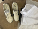 百麗小輕甘2.0-虎牙頭休閑阿甘鞋男新款德訓運動(dòng)鞋L1043BM5 米白/藍色 41 (255mm) 曬單實(shí)拍圖