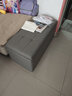丘林瑟服裝店長(cháng)方形收納沙發(fā)凳儲物試衣間休息凳子鞋店換鞋凳床尾長(cháng)條凳 淺灰色【皮革】 長(cháng)90cm*寬40cm*高40cm(儲物) 曬單實(shí)拍圖