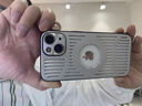 殼師兄適用蘋(píng)果12pro手機殼金屬鏤空散熱漏標款鏡頭全包防摔保護套iphone12簡(jiǎn)約金屬質(zhì)感Max可磁吸充電 【遠峰藍】鏤空散熱-可磁吸充電 蘋(píng)果12PRO 曬單實(shí)拍圖