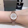認證阿瑪Armani專(zhuān)柜滿(mǎn)天星手表女士牌簡(jiǎn)約氣質(zhì)時(shí)尚防水超薄女表尼 AR11244 曬單實(shí)拍圖