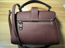 viney牛皮單肩包包女包斜挎包手提包輕奢生日禮物送女友老婆 【咖啡】高檔實(shí)用媽媽包中年 曬單實(shí)拍圖