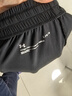 安德瑪（Under Armour）男大童褲秋季透氣運動(dòng)褲男童梭織長(cháng)褲242108619 黑色 曬單實(shí)拍圖